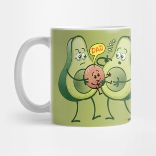 Funny avocados in trouble concerning paternity recognition Mug